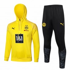 Borussia Dortmund Hoodie Training Football Tracksuit 23-24