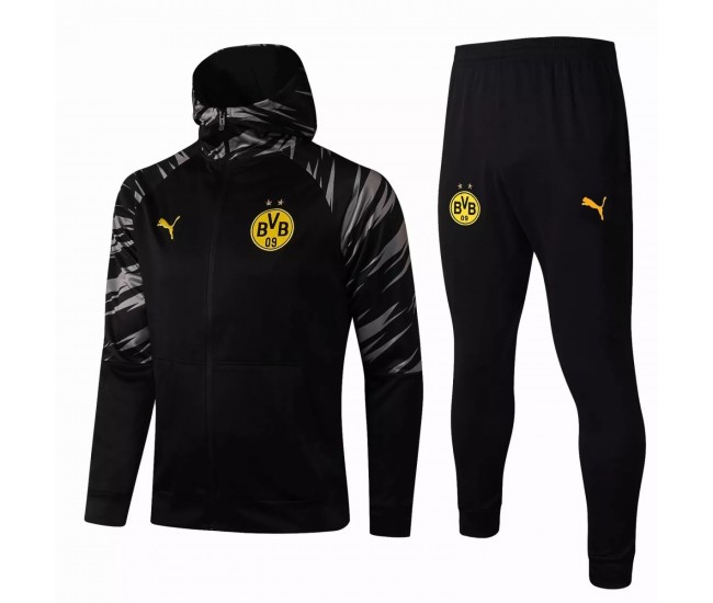 Bvb Borussia Dortmund Presentation Soccer Tracksuit Black 2021