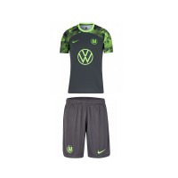 VfL Wolfsburg Kids Away Kit 2023-24