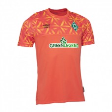Werder Bremen Mens Coral Goalkeeper Jersey 2022-23