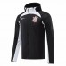 Corinthians Mens Black Windrunner Football Jacket 2022-23