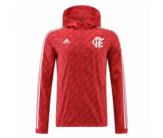 Flamengo Red Windbreaker Football Jacket 2022