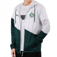 Palmeiras Green and White Windbreaker Jacket 2022