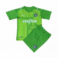 Palmeiras Goalkeepr Green Kids Kit 2021 2022