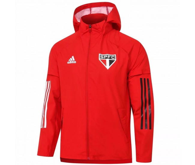 São Paulo 2020 Red Training Jacket