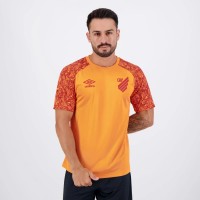 Athlético Paranaense 2024 Mens Goalkeeper Training Orange Jersey