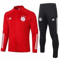AJAX AMSTERDAM TRAINING TECHNICAL SOCCER TRACKSUIT 2020 2021 Red