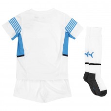Olympique De Marseille Home Kids Kit 2021-22