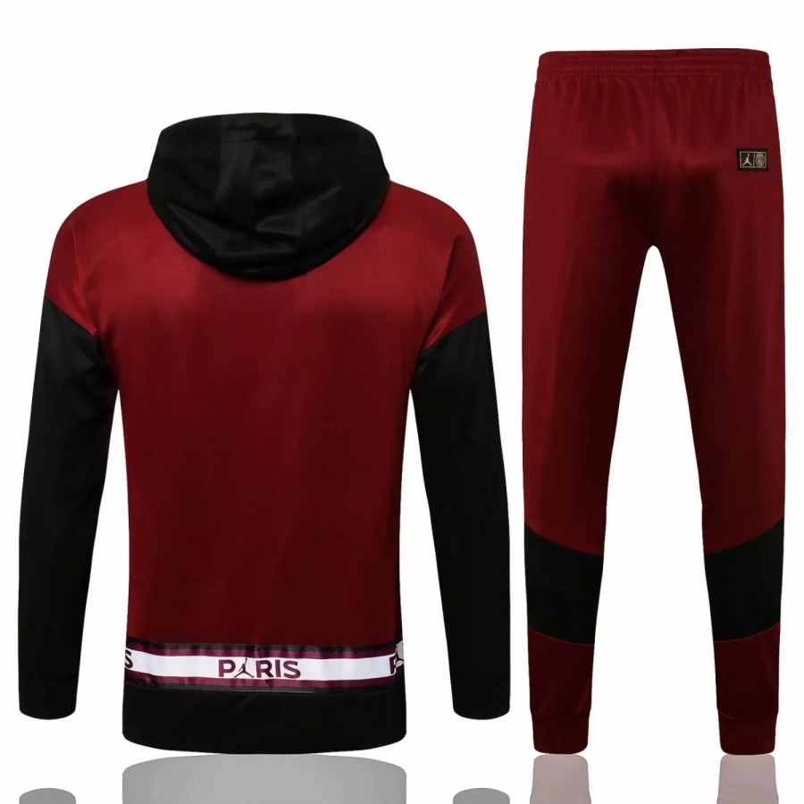 Jordan X PSG Soccer Hooded Training Technical Tracksuit 2021-22 | Best ...