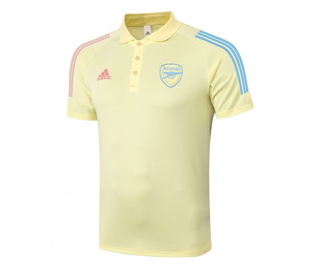 Arsenal Adult 2020 Yellow Polo Shirt