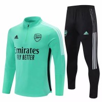 Arsenal Green Training Technical Soccer Tracksuit 2021