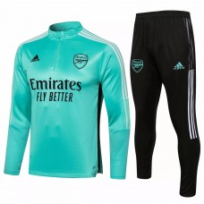 Arsenal Soccer Training Green Technical Tracksuit 2021-22
