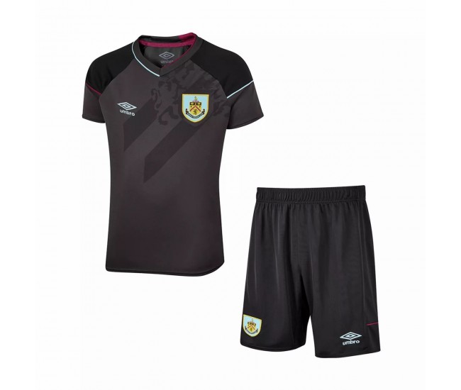 Burnley FC Away Jersey Kids Kit 2020 2021