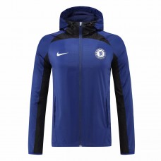 Chelsea Blue All Weather Windrunner Football Jacket 2022