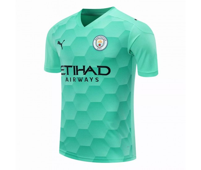 Manchester City Goalkeeper Jersey Green 2020 2021