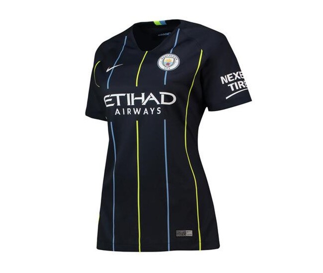 Manchester City Away Stadium Shirt 2018-19 - Womens