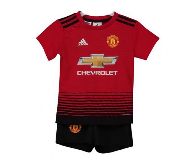 Manchester United Home Kit 2018-19 - Kids