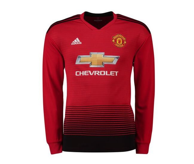 Manchester United Home Jersey 2018-19 - Long Sleeve