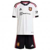 Manchester United Away Kids Kit 2022-23