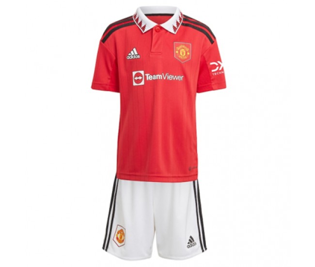 Manchester United Home Kids Kit 2022-23