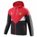 Manchester United Mens Training All Weather Jacket Red 23-24