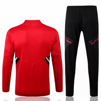 Manchester United Red Training Technical Football Tracksuit 2022-23