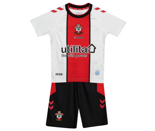 Southampton FC Home Kids Kit 2022-23 | Best Soccer Jerseys