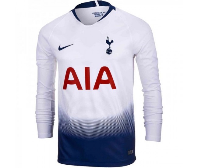 Tottenham Hotspur Home Long Sleeve Shirt 2018 2019