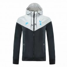Tottenham Hotspur All Weather Windrunner Jacket Mens Grey 2021