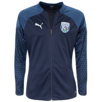 West Bromwich Albion Fc Men's Navy Matchday Jacket 23-24