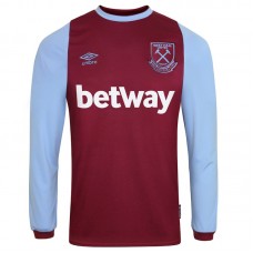 West Ham United Home Long Sleeve Jersey 2020 2021
