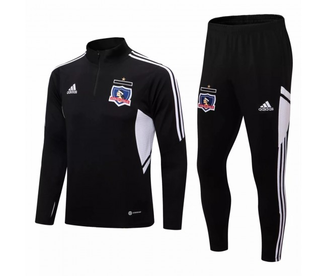 Colo Colo Black Training Technical Football Tracksuit 2022-23
