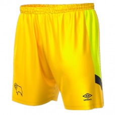 Derby County Yellow Goalkeeper Short 23-24