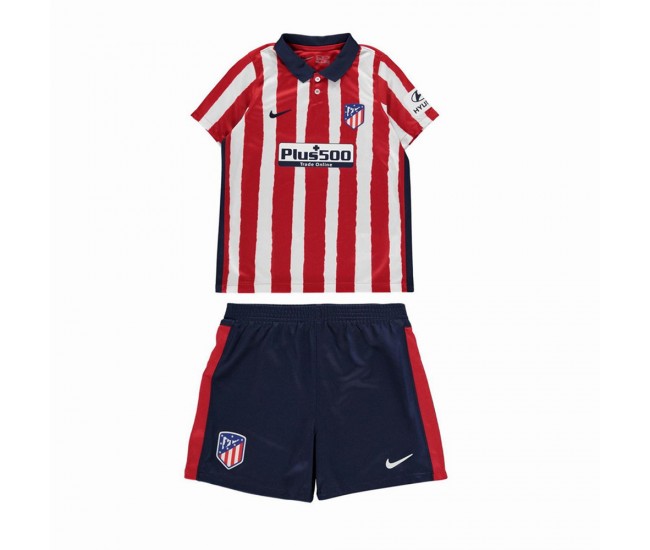 Atletico Madrid Home Kids kit 2020 2021