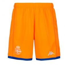 Deportivo La Coruña Mens Orange Goalkeeper Shorts 23-24