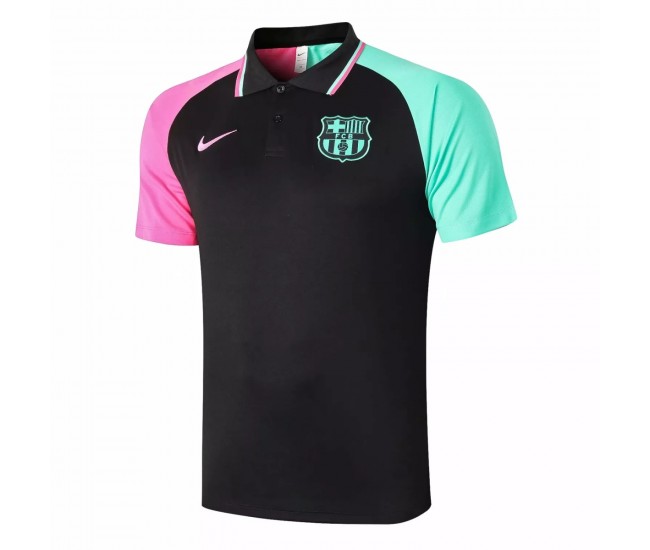FC Barcelona 2020 Colourful Polo Shirt