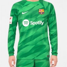 FC Barcelona Mens Green Goalkeeper Jersey 23-24