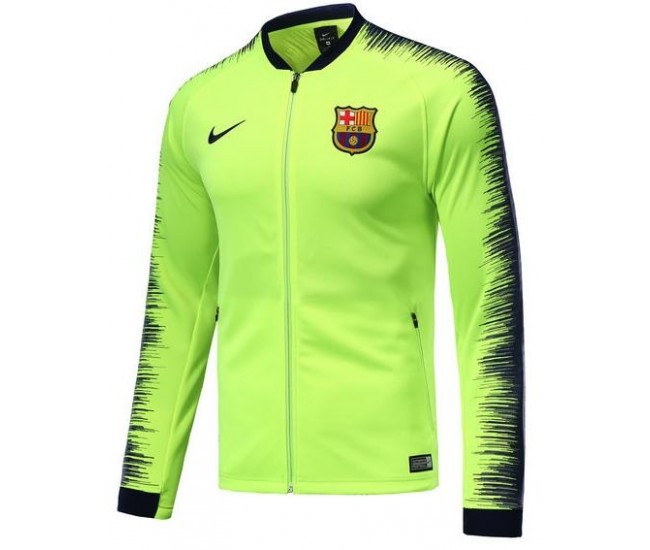 FC Barcelona 2018/19 Anthem Full-Zip Jacket – Green