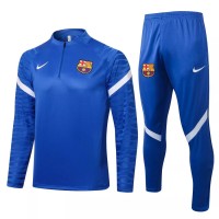 FC Barcelona Blue Training Technical Football Tracksuit 2021-22