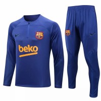 FC Barcelona Blue Training Technical Football Tracksuit 2022-23