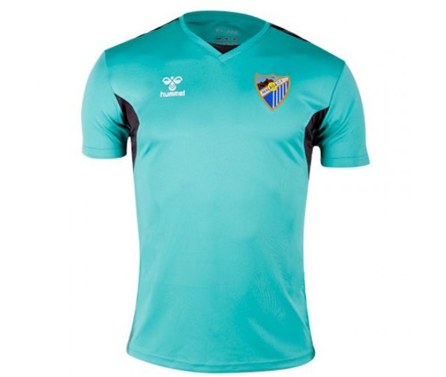 Málaga CF Mens Turquoise Training Jersey 23-24