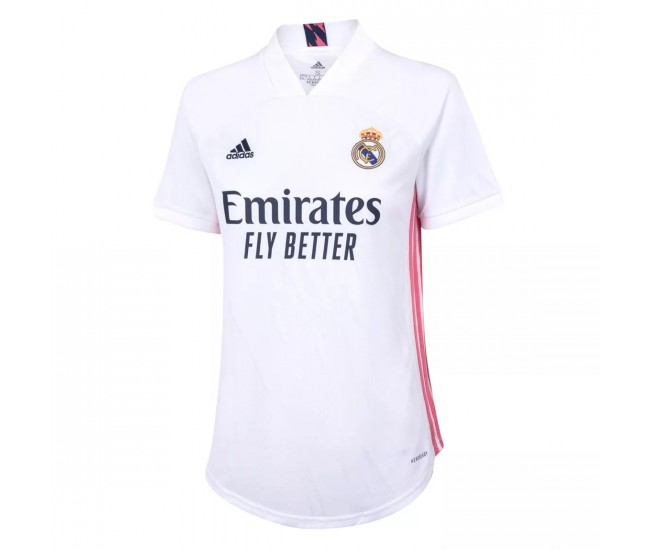 Womens Real Madrid Home Jersey 2020 2021