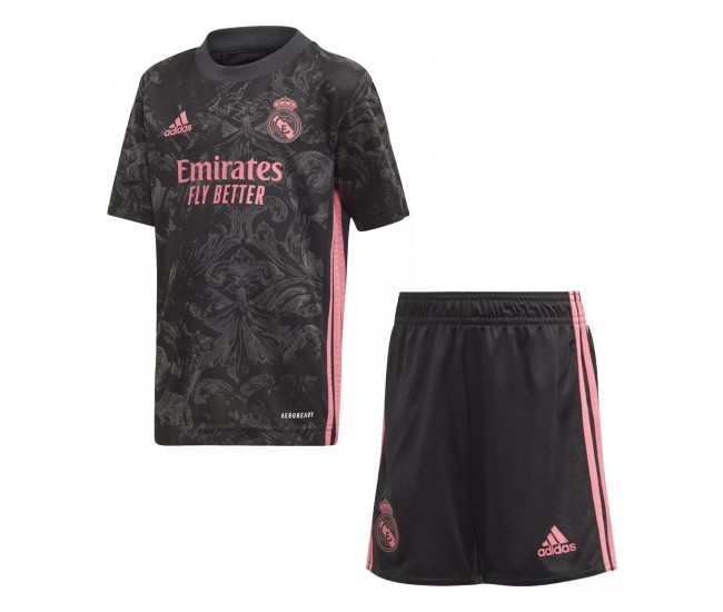 Real Madrid Third Kids Kit 2020 2021