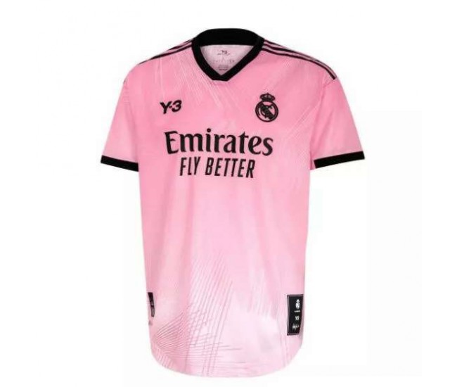 Real Madrid Y-3 120th Anniversary Jersey Pink 2022-23