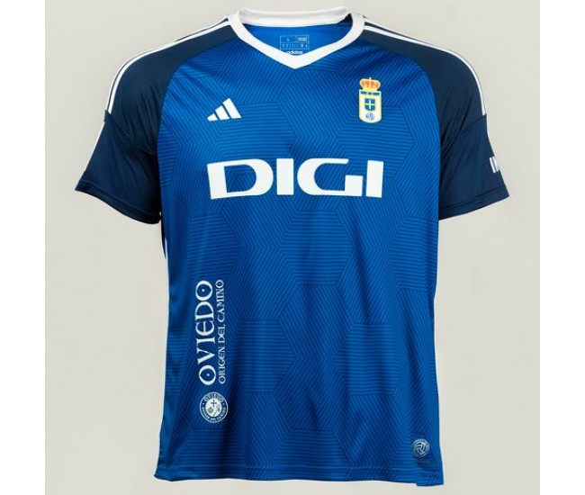 Real Oviedo Mens Home Jersey 23-24