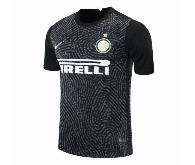 Inter Milan Goalkeeper Jersey Black 2020 2021