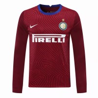 Inter Milan Goalkeeper Long Sleeve Jersey Red 2020 2021