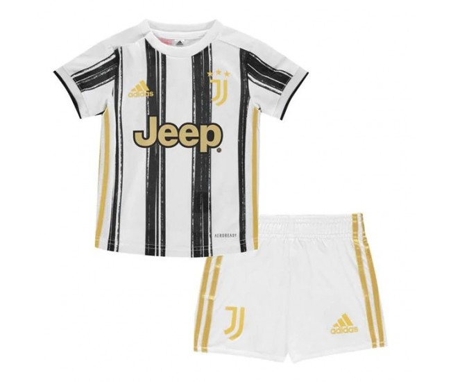 Juventus Home Kids Kit 2020 2021