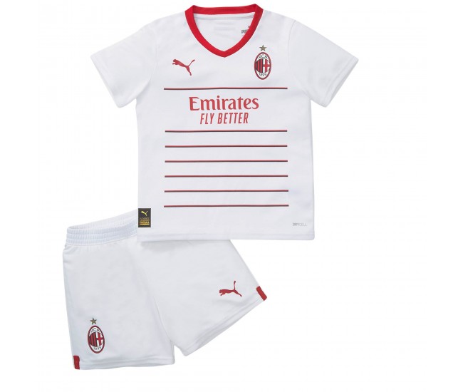 AC Milan Away Kids Kit 2022-23