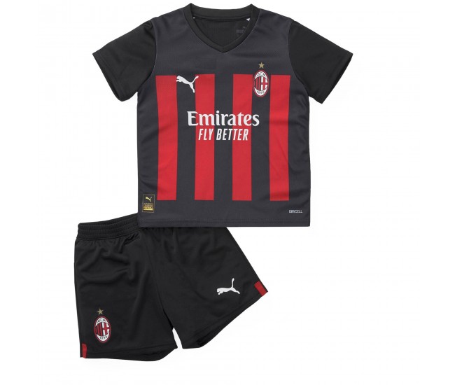 AC Milan Home Kids Kit 2022-23